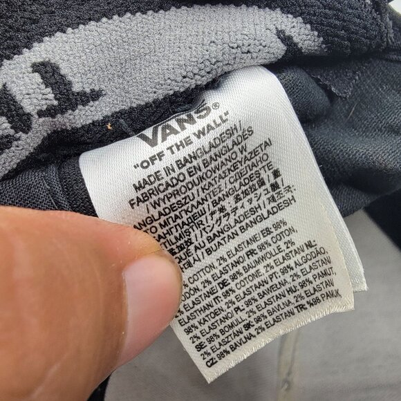 Vans Off The Wall Since Sixty Six Black Hat Cap FlexFit Casual Comfort Outdoors - Picture 8 of 9